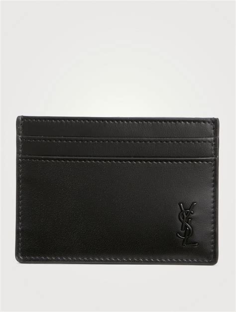 ysl mens credit card wallet|ysl men pocket holder.